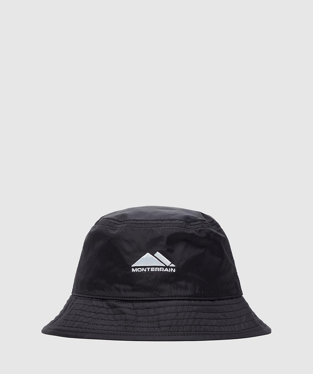 Yung Reversible Bucket Hat Black / Reflective Monterrain