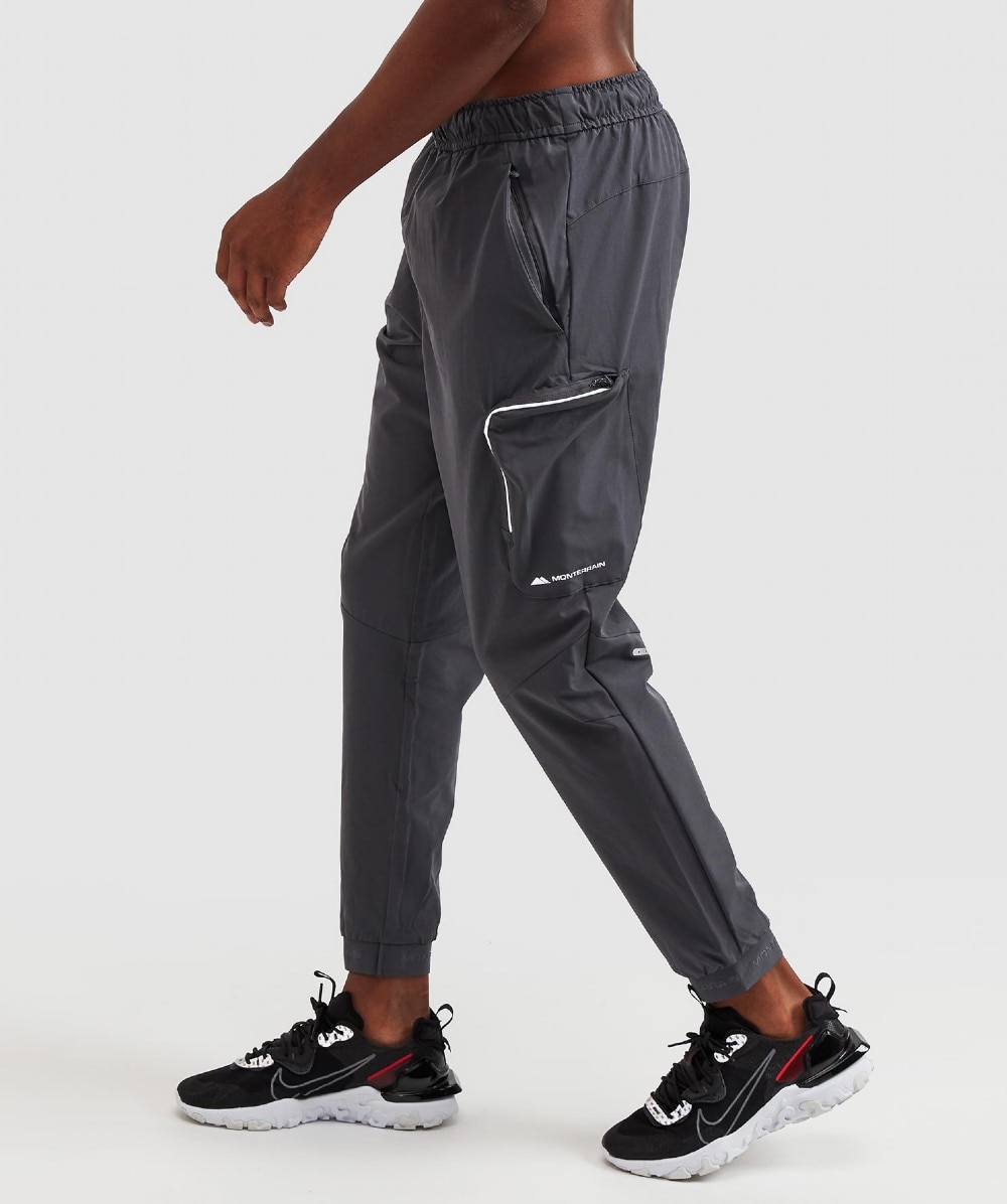 Lander Woven Running Pant | Grey 