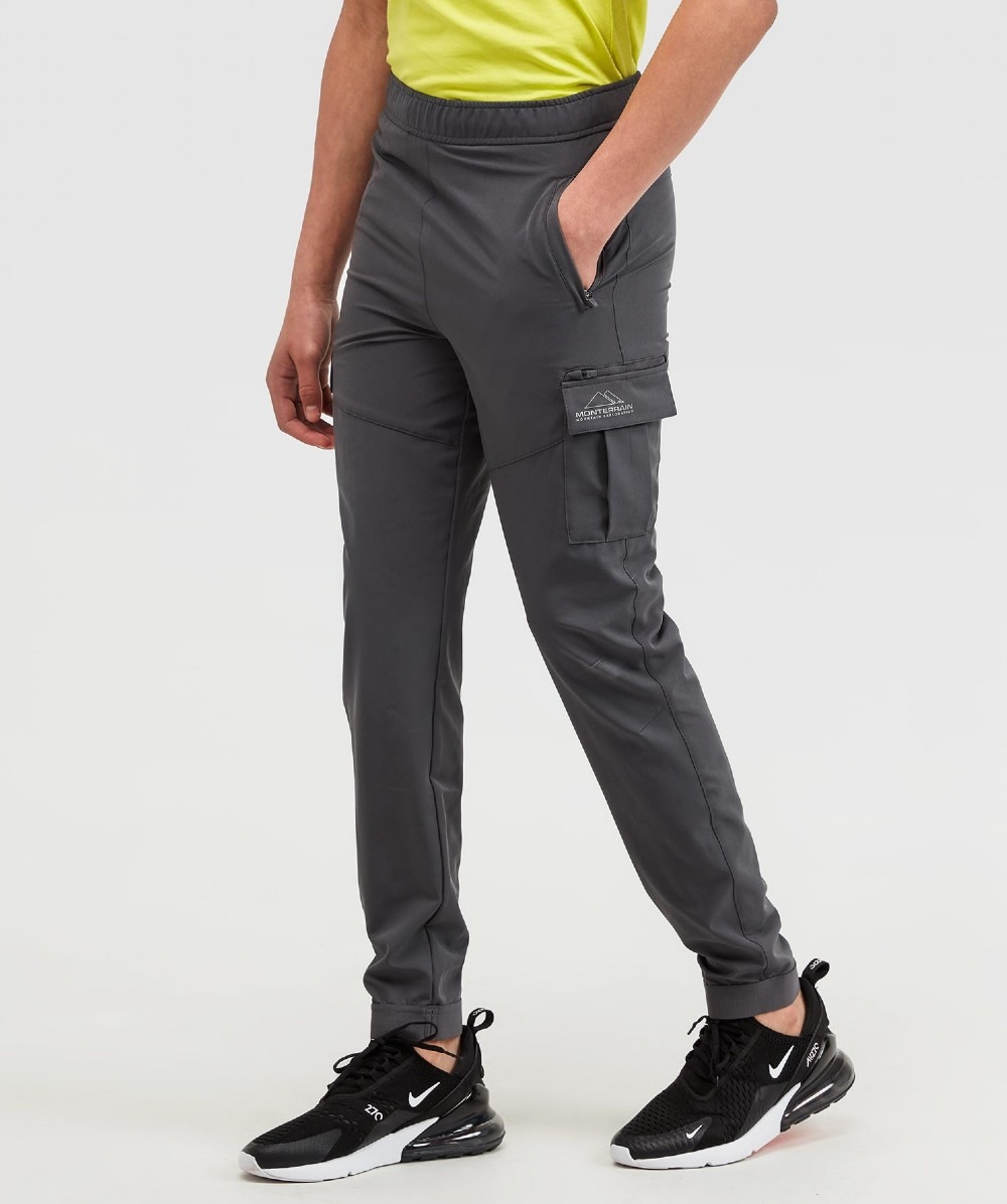 Junior Dart Woven Running Cargo Pant GREY Monterrain