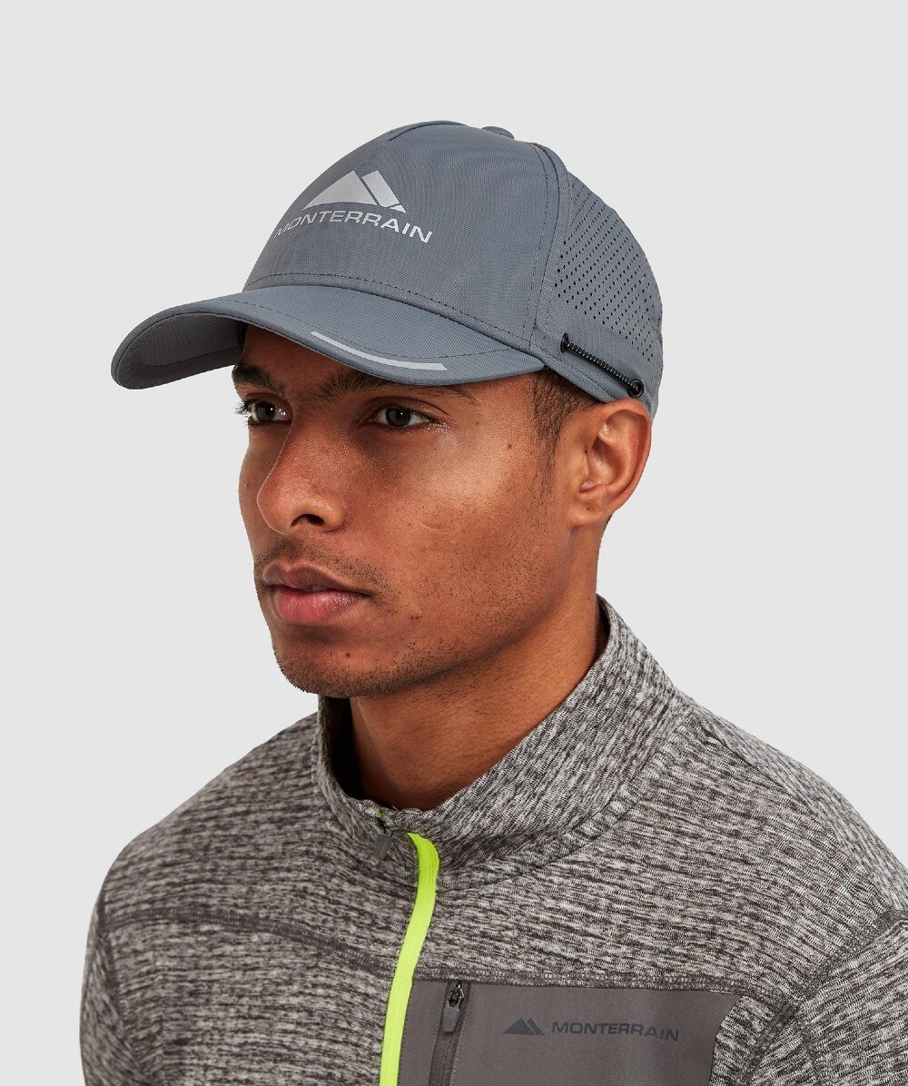 Delcro Reflective Tip Cap Grey / Reflective Monterrain