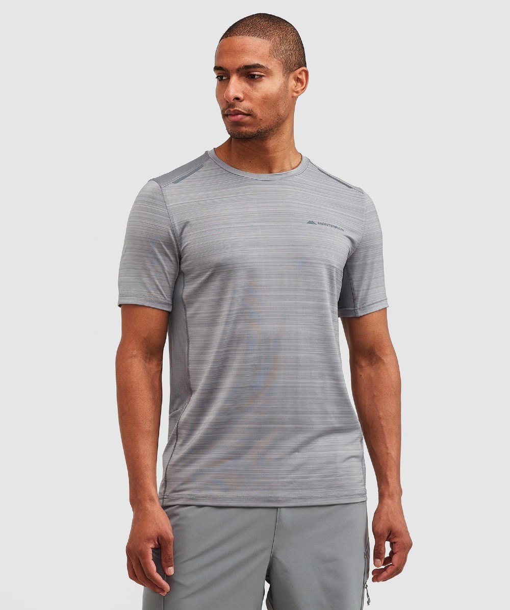 Lyder 2.0 Space Dye T-Shirt | Monument Grey | Monterrain