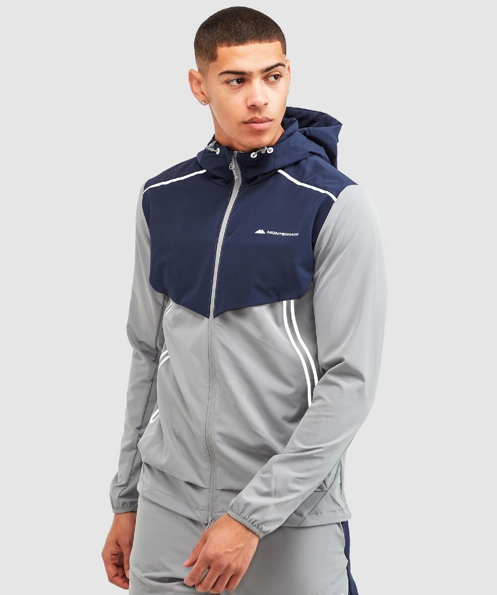 Refraction Woven Running Jacket | Navy 