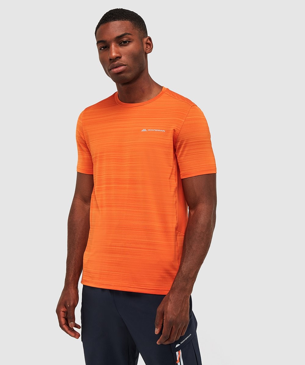 Lyder 2.0 Space Dye T-Shirt | Rust Orange | Monterrain