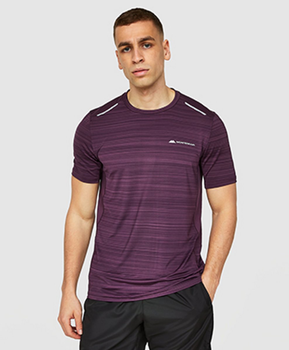 Lyder 2.0 Space Dye TShirt Hortensia Monterrain