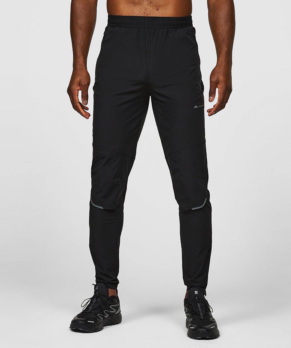 mens woven running pants