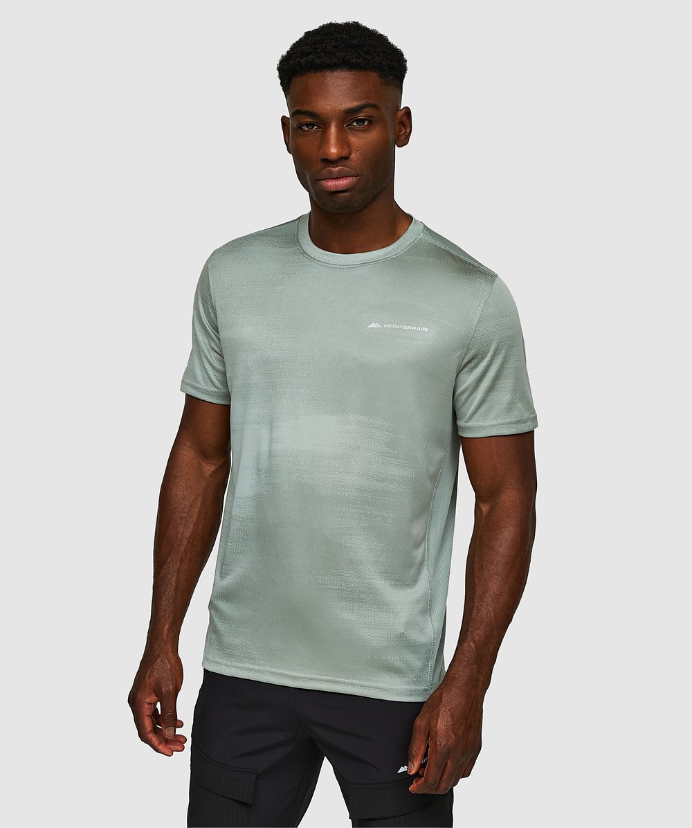 stabridge メリノウールTシャツ サイズL オリーブ