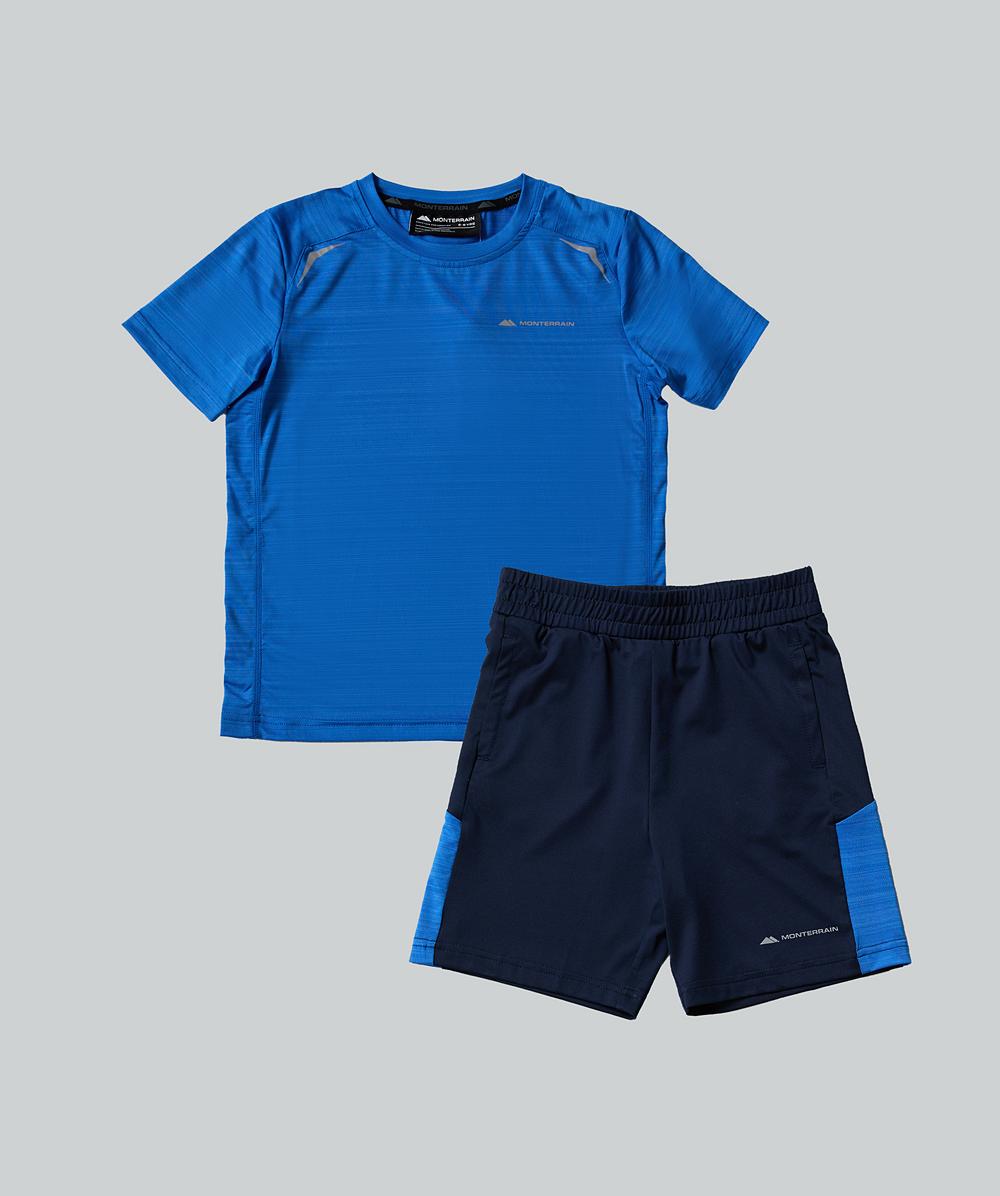 Nursery Stellar Space Dye Short T Shirt Set