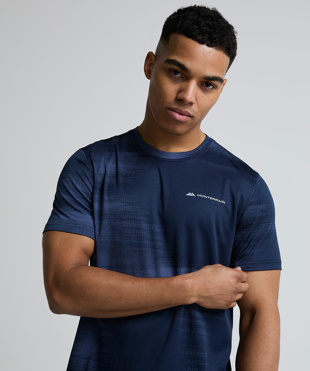 Stability Jacquard T-Shirt | Velvet Dusk | Monterrain
