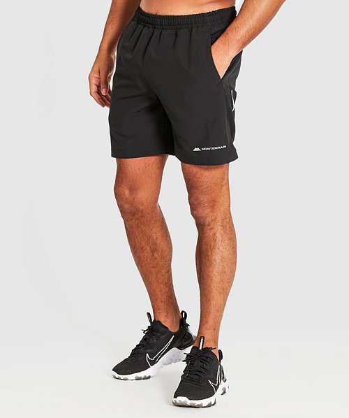 Amery Woven Outdoor Short Black Monterrain