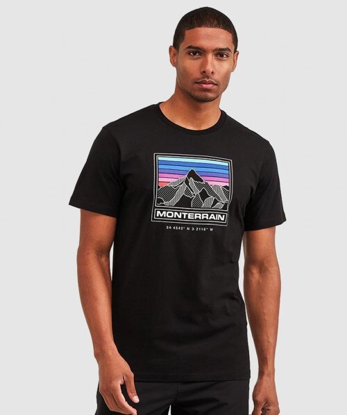 Geo T-Shirt | Black | Monterrain