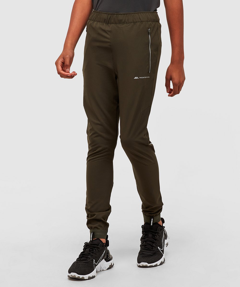 Junior Bolt Woven Running Pant Khaki Monterrain