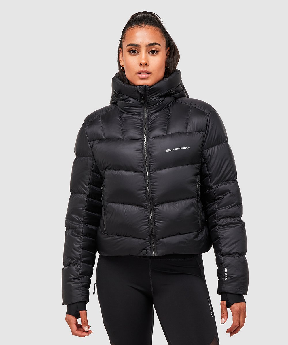 Thick Cropped Padded Quilted Puffer Jacket Coat – omgfashion.com