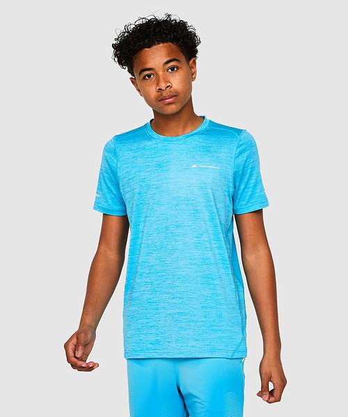 Junior Athos Space Dye TShirt Chlorine Blue Monterrain