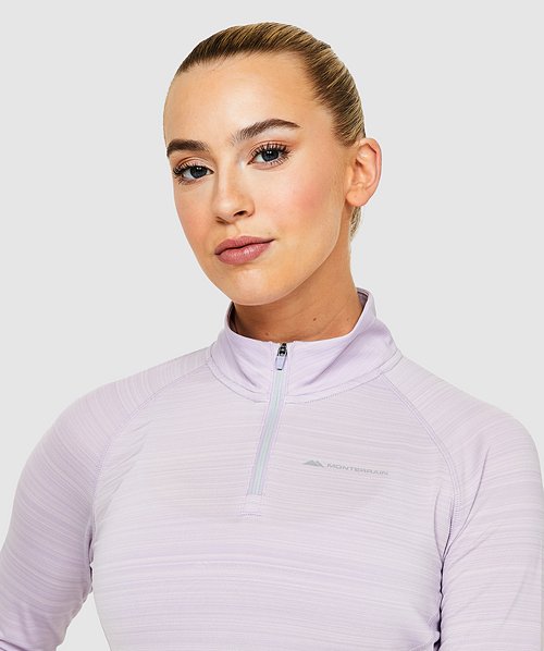 Women's Quarter Zips Quarter Zip Gym Top Monterrain