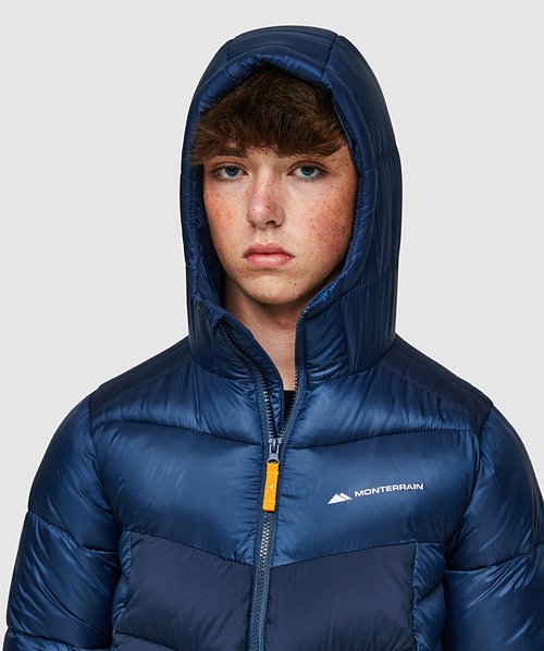 Junior Apex 2.0 Puffer Jacket | Dress Blue / Dark Denim | Monterrain
