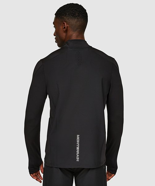 Ramble 3.0 Quarter Sleeve Long Sleeve T-Shirt | Jet Black | Monterrain