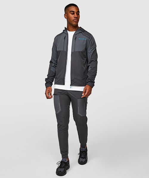 Explorer Poly Fleece Zip Through Hoodie Spellbound / Horizon Monterrain