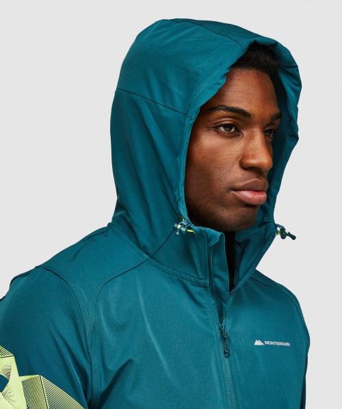 Distance Woven Hoodie | Balsam / Sharp Green | Monterrain