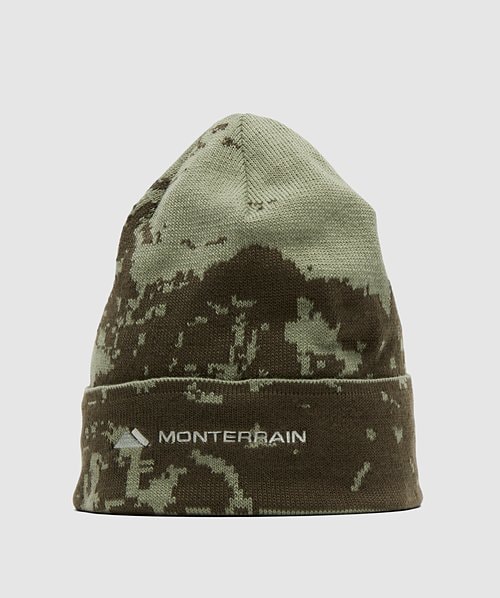 Faction Knitted Beanie Hat | Forest Night / Seaspray | Monterrain