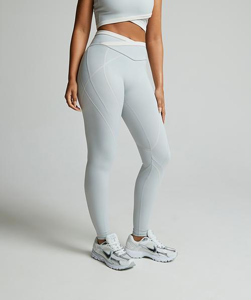 Womens Asana Legging Quiet Grey White Sand Monterrain