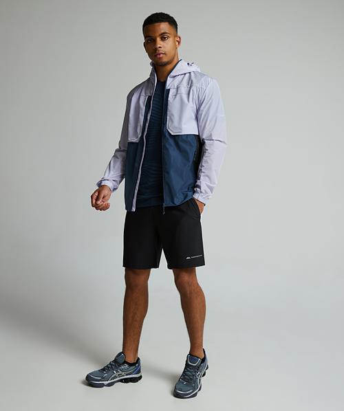 Lyder 3.0 Woven Running Short | Jet Black / Purple Heather