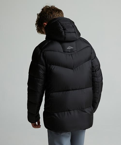 Junior Blanc Puffer Jacket Jet Black Monterrain