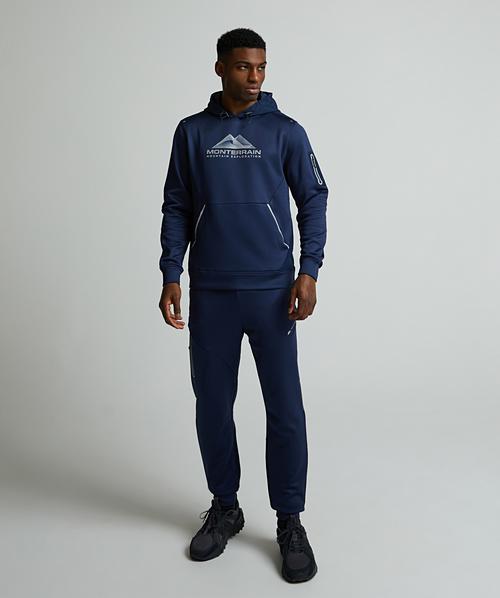 Speed 2.0 Poly Fleece Overhead Hoodie | Black Iris | Monterrain