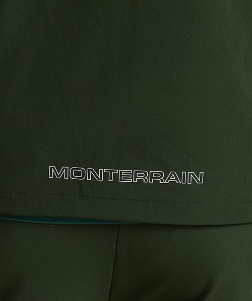 Orbit Woven Running Hoodie | Kombu Green / Beetle / Volt | Monterrain