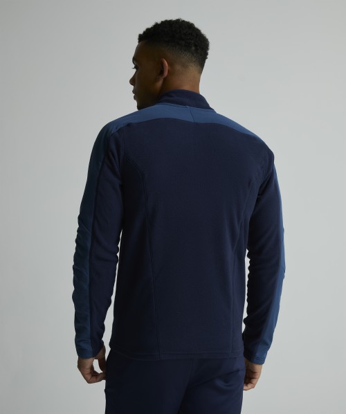 Vital Micro Fleece Quarter Zip | Black Iris (Blue) / Ensign Blue