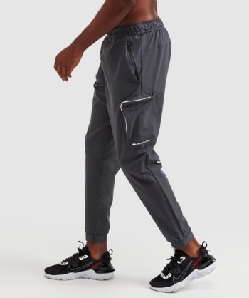 Lander Woven Running Pant | Grey 