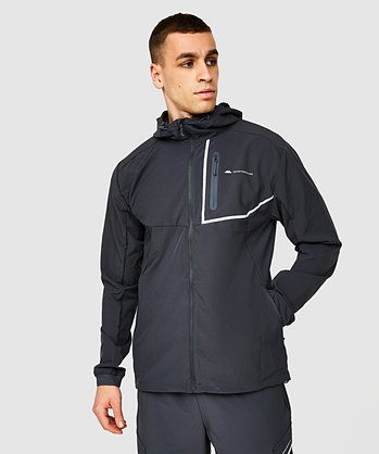 asics mens waterproof running jacket