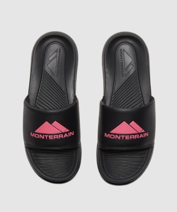 Junior Fuji Slide | Black / Knockout Pink | Monterrain