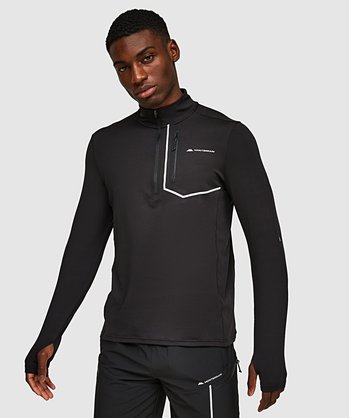 Ramble 3.0 Quarter Sleeve Long Sleeve T-Shirt | Jet Black | Monterrain