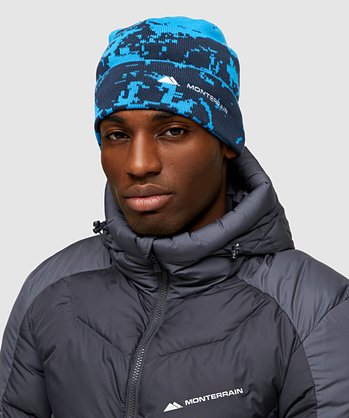 Faction Knitted Beanie Hat | Forest Night / Seaspray | Monterrain